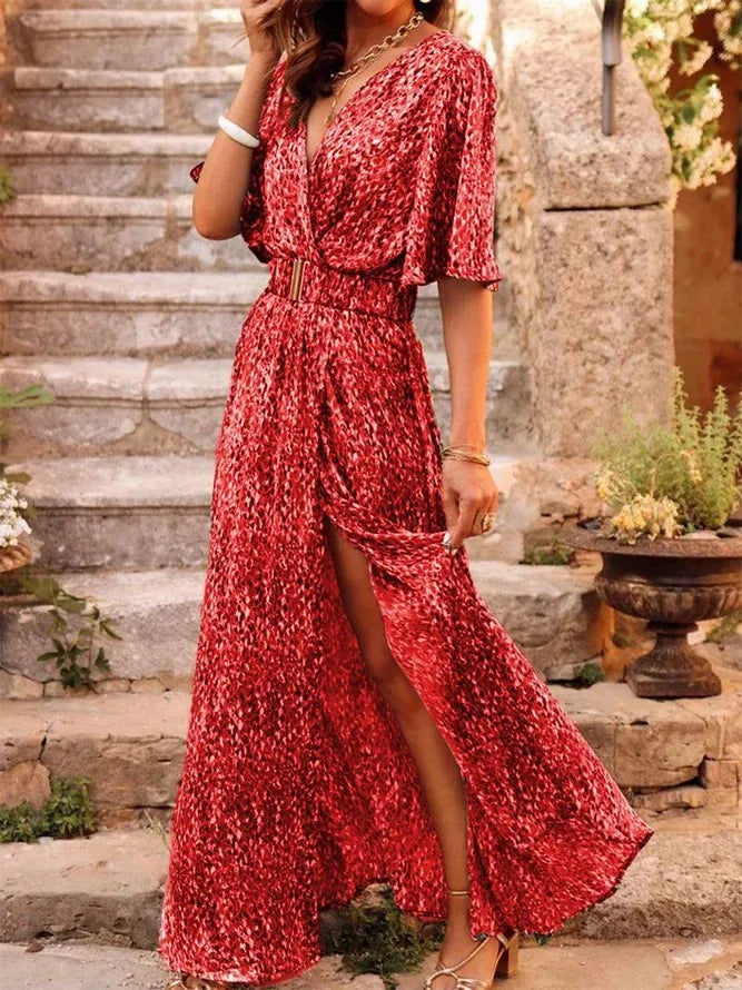 Robe à fleurs sexy 2024 Elégante avec dentelles