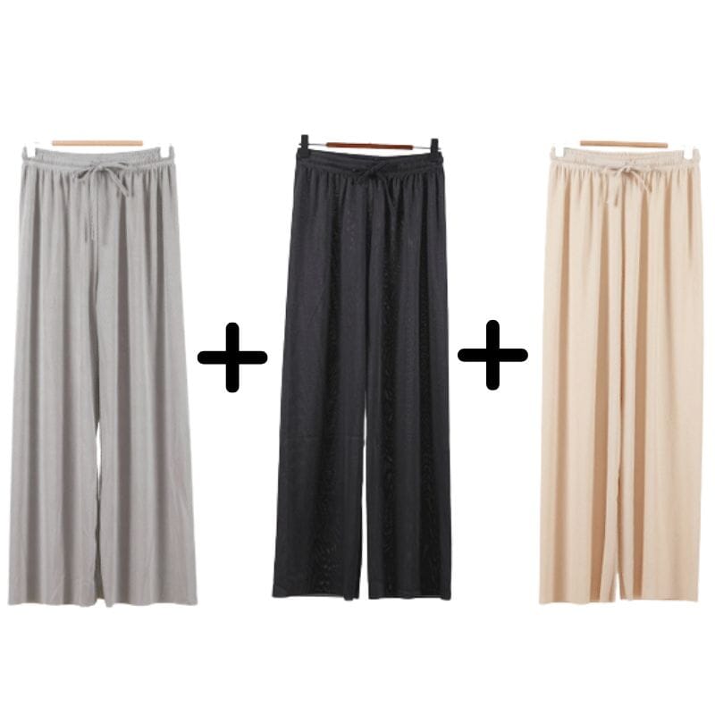 Pantalon Palazzo en Soie - (ACHETEZ 1 ET RECEVEZ 3)